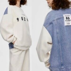 URLAZH LA DENIM SWEATSHIRT